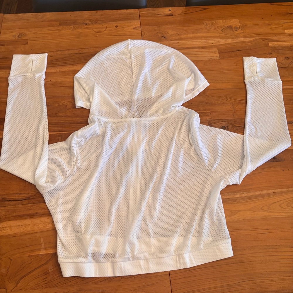 Buffbunny White Spice Mesh Crop Jacket – Size XXL – NWT - Picture 8 of 12